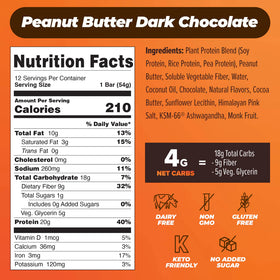 Atlas | PB & Dark Chocolate Keto No Gluten Plant Based (1.9 oz)