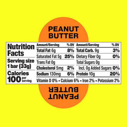 Hormbles Chormbles | Peanut Butter Protein Candy Bar | 1.16oz