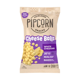Pipcorn White Cheddar Cheese Balls (4.5 oz)