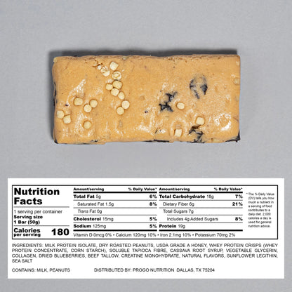 ProGo Nutrition | Blueberry Crunch Protein Bar