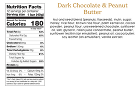 Cela sauve des vies : chocolat noir et beurre de cacahuète (1,4 oz)