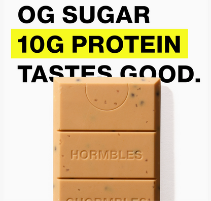 Hormbles Chormbles | Peanut Butter Protein Candy Bar | 1.06oz