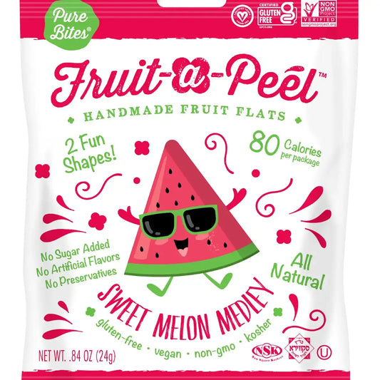 Pure Bites Fruit-a -Peel Sweet Melon Medley 0.84 oz