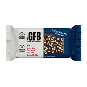 Barra de refrigerio de almendras y chocolate oscuro The GFB - Sin gluten (2.05 oz)