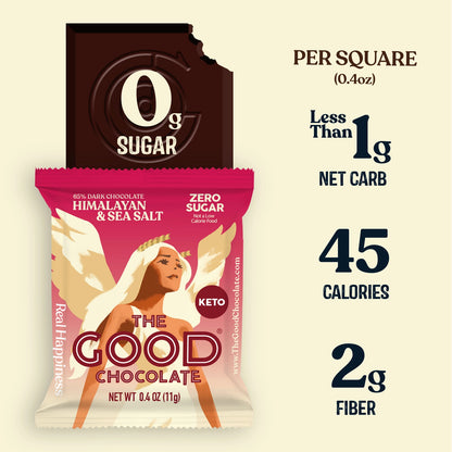 The Good Chocolate Himalayan & Sea Salt Chocolate Piece