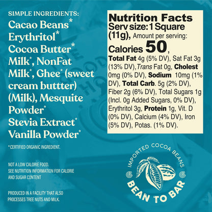 The Good Chocolate Milk Chocolate Piece