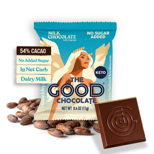 The Good Chocolate Milk Chocolate Piece
