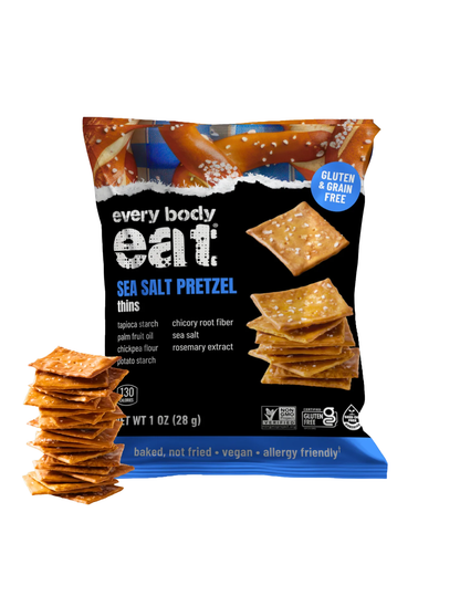 Every Body Eat Sea Salt Pretzel Thins (1.1oz)