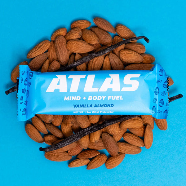 Atlas | Vanilla Almond Bar | Keto No Gluten (1.9 oz)