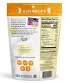 Ashapops | Graines de nénuphar sautées à base de plantes, curcuma végétalien, ail (sac de 0,5 oz)