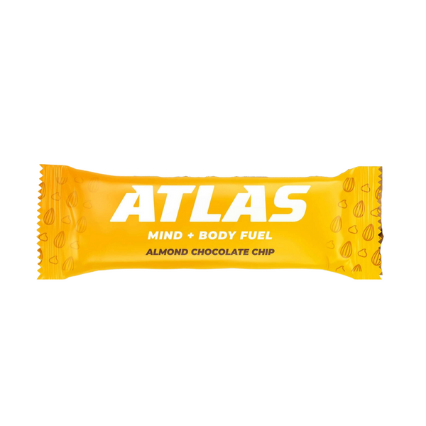 Atlas | Keto con chispas de chocolate y almendras sin gluten (1.9 oz)