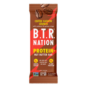 B.T.R Bar Coffee Cashew Crunch Protein + Superfood Bar