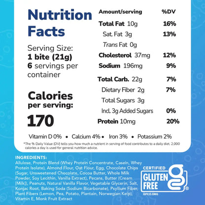 ChipMonk Baking | Chocolate Chip Pecan Keto Protein Cookie (1.6oz)