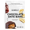 Simply Gum | Chocolate Date Bars Salted Peanut 4.5oz Bag | Vegan Gluten-Free