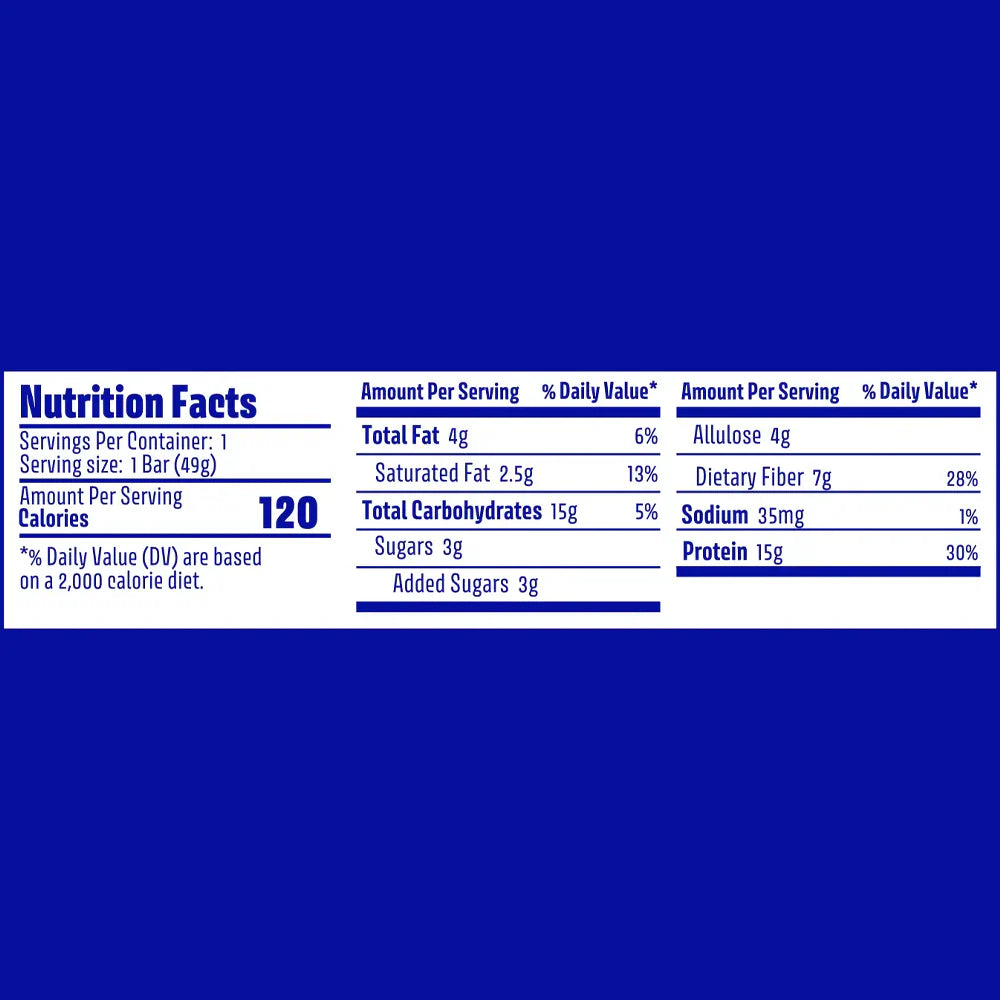 Blue Unicorn Raspberry Protein Bar