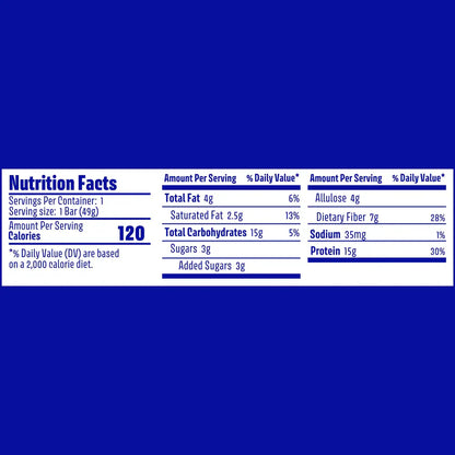 Blue Unicorn Raspberry Protein Bar