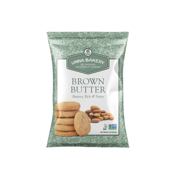 Unna Bakery | Brown Butter Cookie | Kosher 1oz