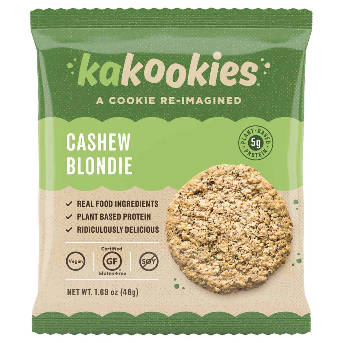 KAKOOKIES | Cashew Blondie 1.69oz