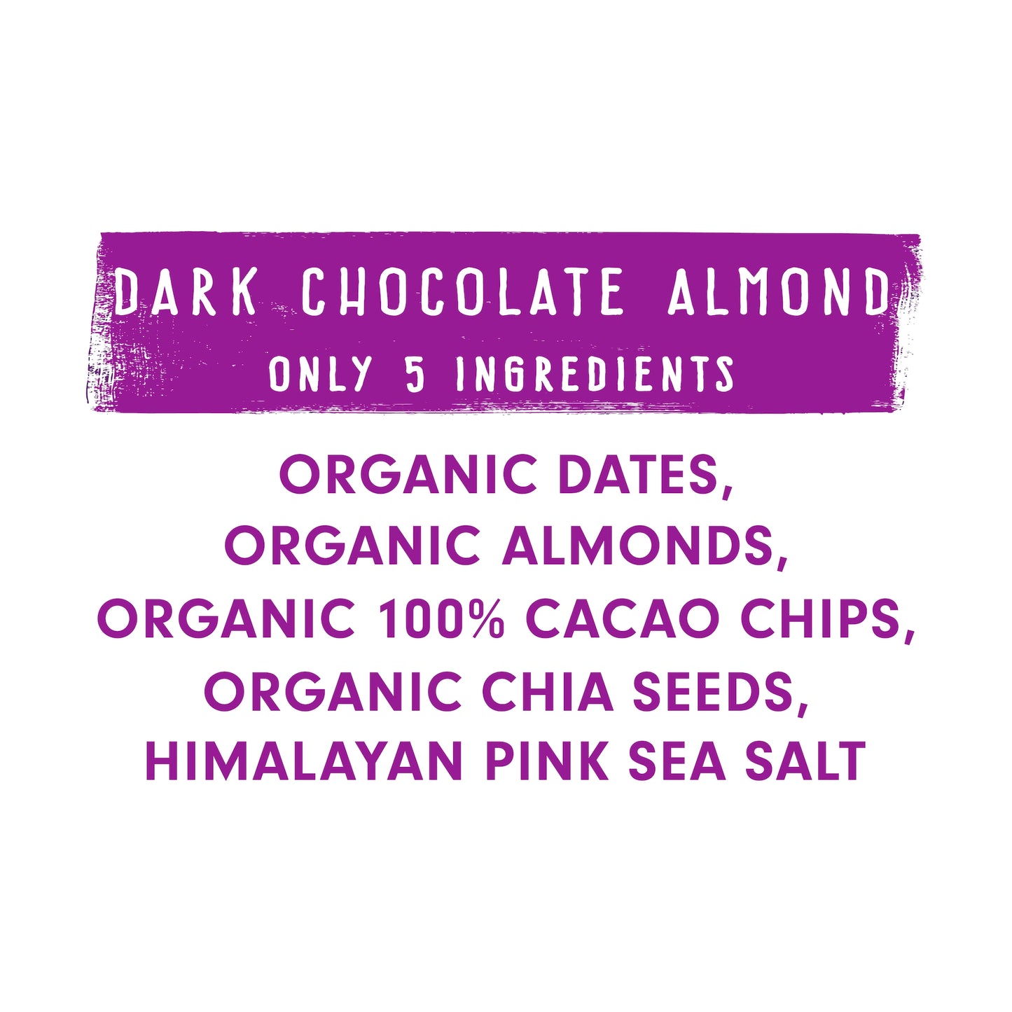 Jonesbar | Dark Chocolate Almond | Organic Plant-Based Gluten-Free 1.7oz