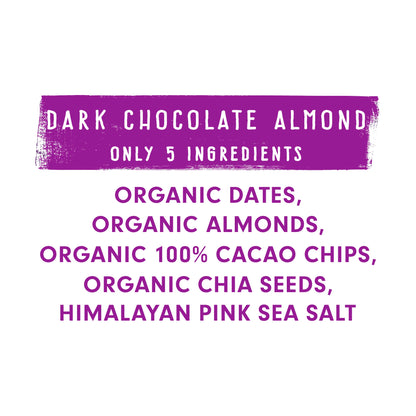 Jonesbar | Dark Chocolate Almond | Organic Plant-Based Gluten-Free 1.7oz