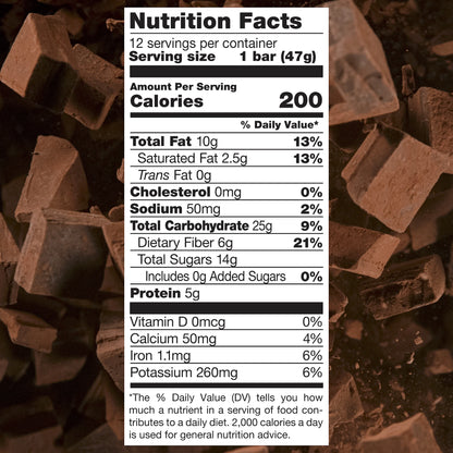 Jonesbar | Chocolate Peanut Butter | Organic Plant-Based Gluten-Free 1.7oz