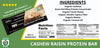 OutClass Nutrition | Organic Cashew Raisin Protein Bar w/Grass-Fed Whey