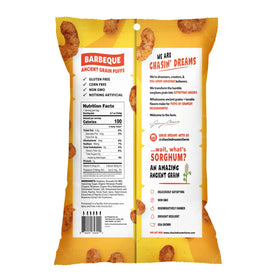 Chasin' Dreams | Crunchy Ancient Grain Puffs Barbeque 0.7 oz