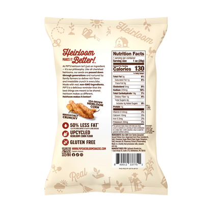 Heirloom Pip's Snacks Twists Cinnamon Sugar