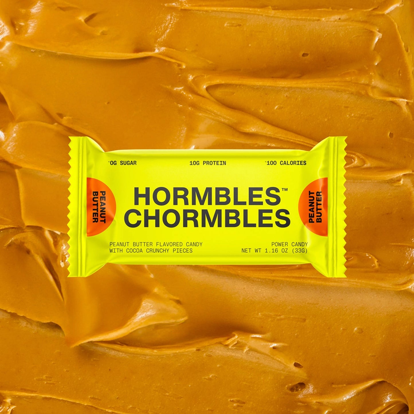 Hormbles Chormbles | Peanut Butter Protein Candy Bar | 1.16oz