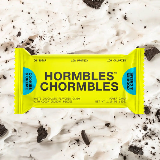 Hormbles Chormbles | Cookies & Creme Chocolate Protein Candy Bar | 1.16oz