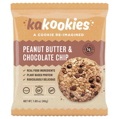 KAKOOKIES | Peanut Butter & Chocolate Chip 1.69oz