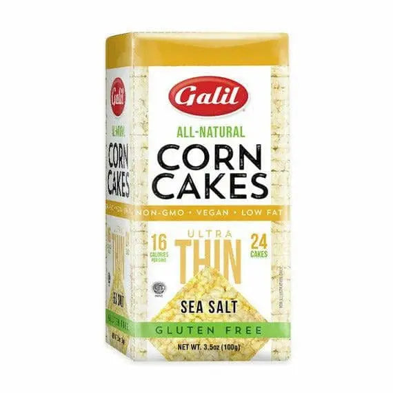 Galil | Corn Cakes Sea Salt | Thin 3.5oz Vegan Gluten-Free