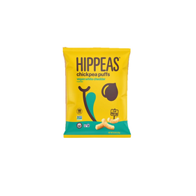 HIPPEAS Puffs de garbanzos orgánicos Cheddar blanco vegano 1 oz