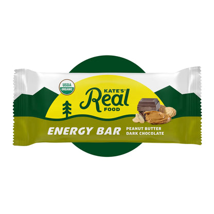 Kate's Real Food | Organic Gluten-Free Peanut Butter Dark Chocolate Bar (2.2 oz)