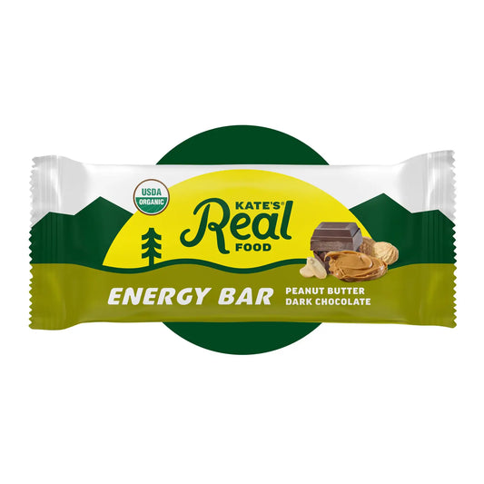 Kate's Real Food | Organic Gluten-Free Peanut Butter Dark Chocolate Bar (2.2 oz)