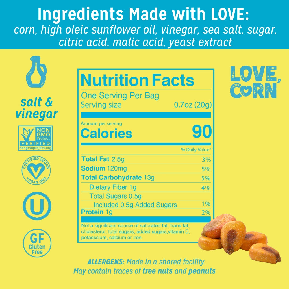 Love Corn Salt & Vinegar (0.7oz)