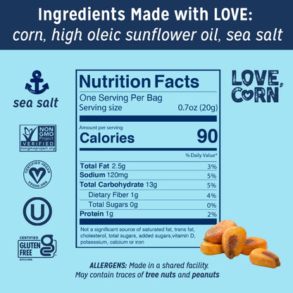 Love Corn Sea Salt (0.7oz)