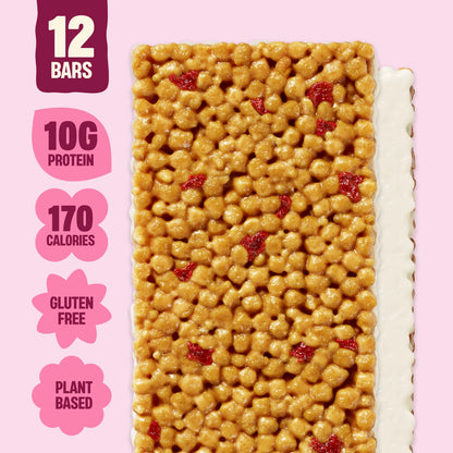 Mezcla | Frosted Strawberry | Vegan Plant Protein Bar - 1.4oz