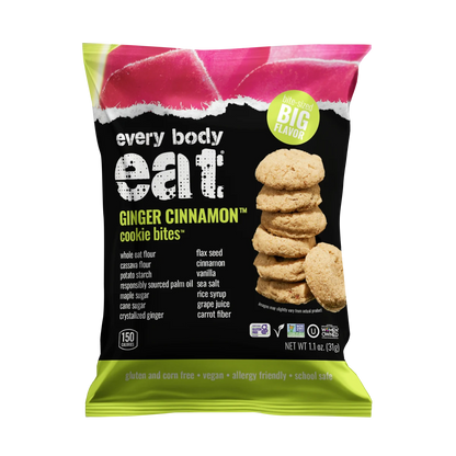 Every Body Eat Ginger Cinnamon Cookie Bites 1.1oz