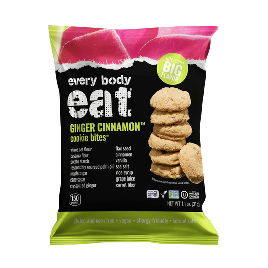 Every Body Eat Ginger Cinnamon Cookie Bites 1.1oz