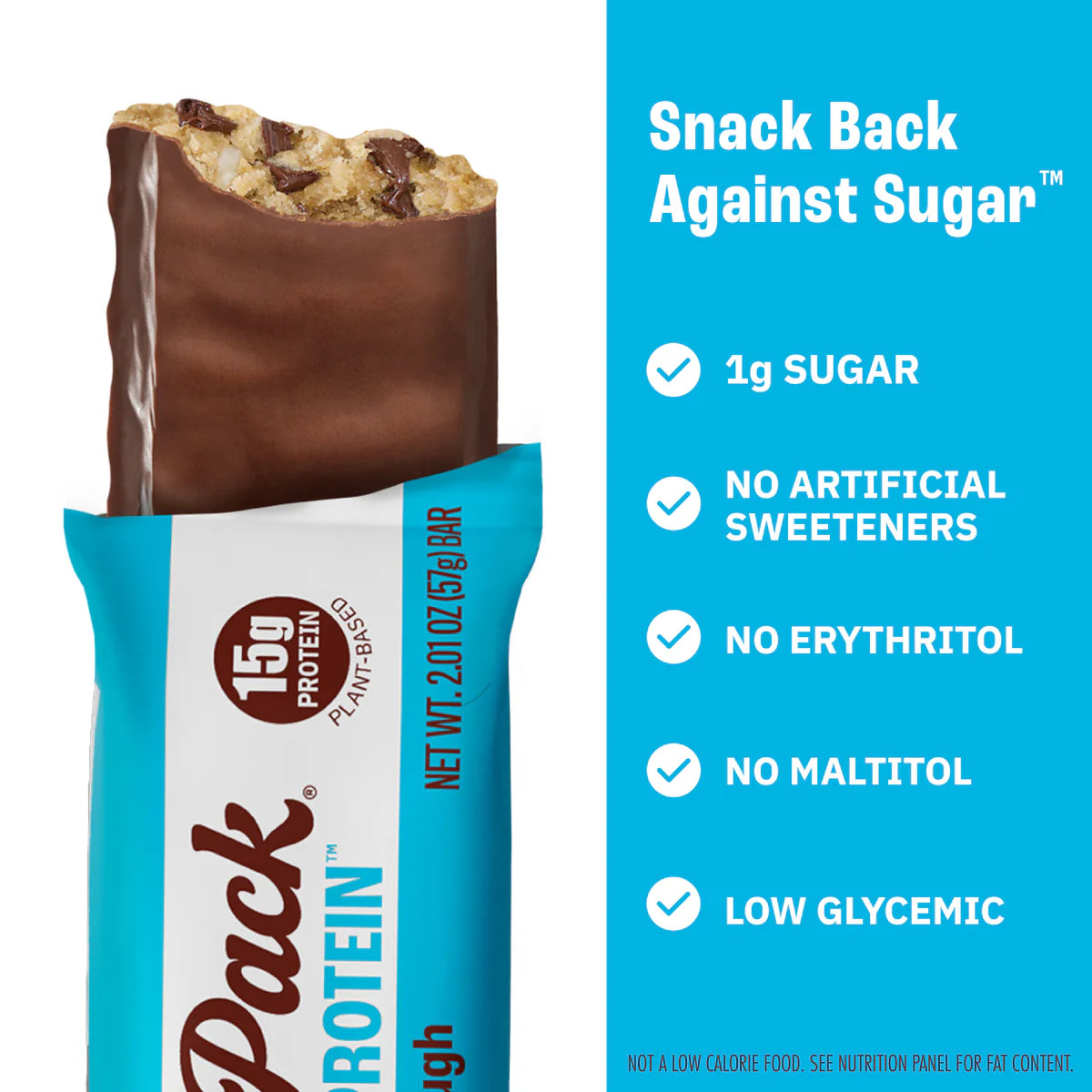 Munk Pack | Probiotic Protein Cookie Dough Bar | Gluten-Free Keto Friendly (2.01oz)
