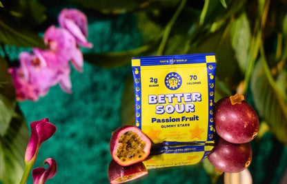 Better Sour | Passion Fruit Gummy Stars 1.8oz