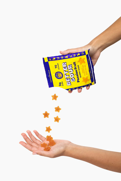 Better Sour | Passion Fruit Gummy Stars 1.8oz