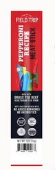 Field Trip Pepperoni Recipe Meat Stick label with nutrition facts and ingredients.