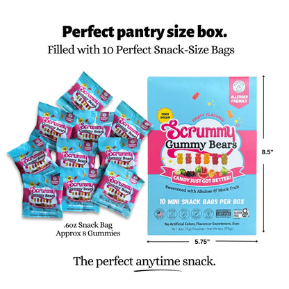 Scrummy Keto Gummy Bears Master Case
