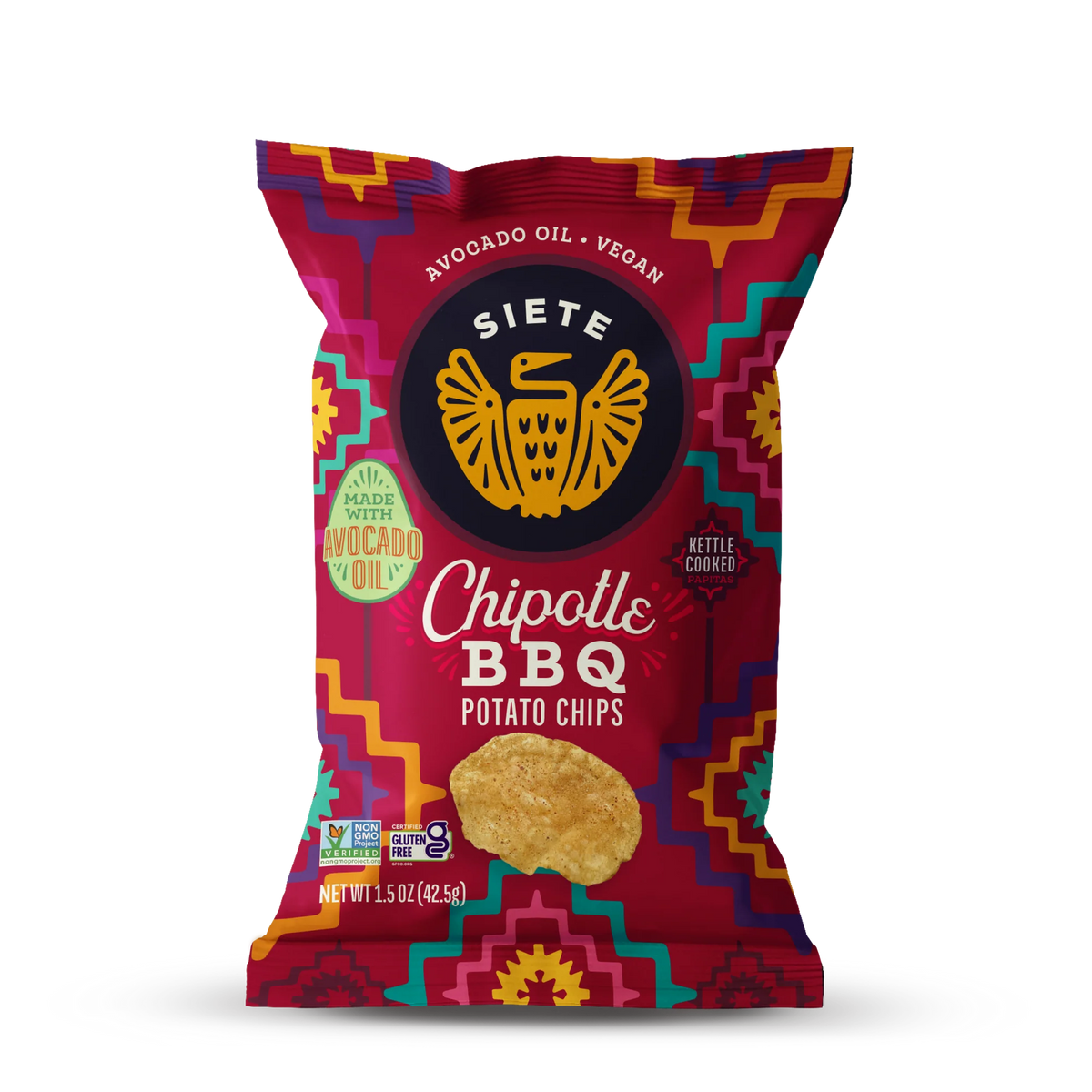 Siete | Chipotle BBQ Potato Chips | Vegan Gluten-Free | 1.5oz | Snackever