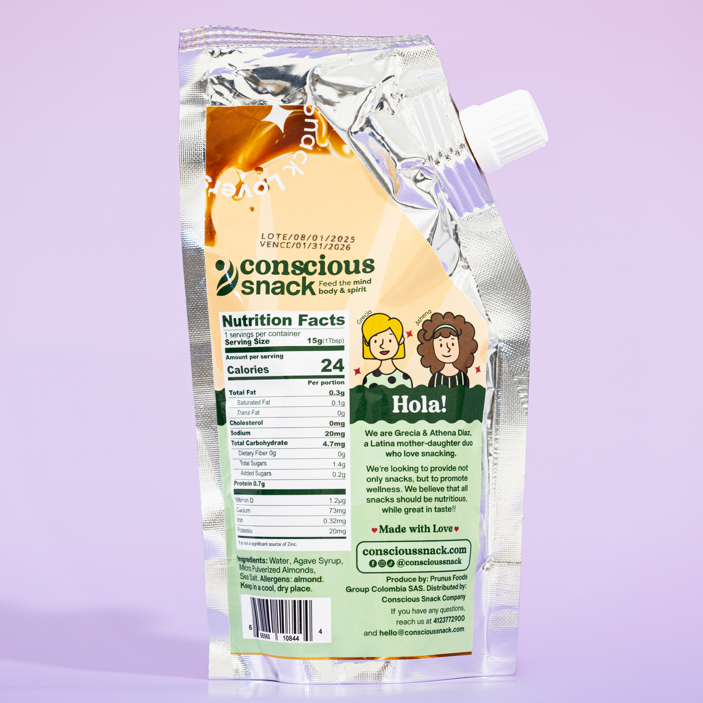 DulZen Dulce de Leche Almond Spread