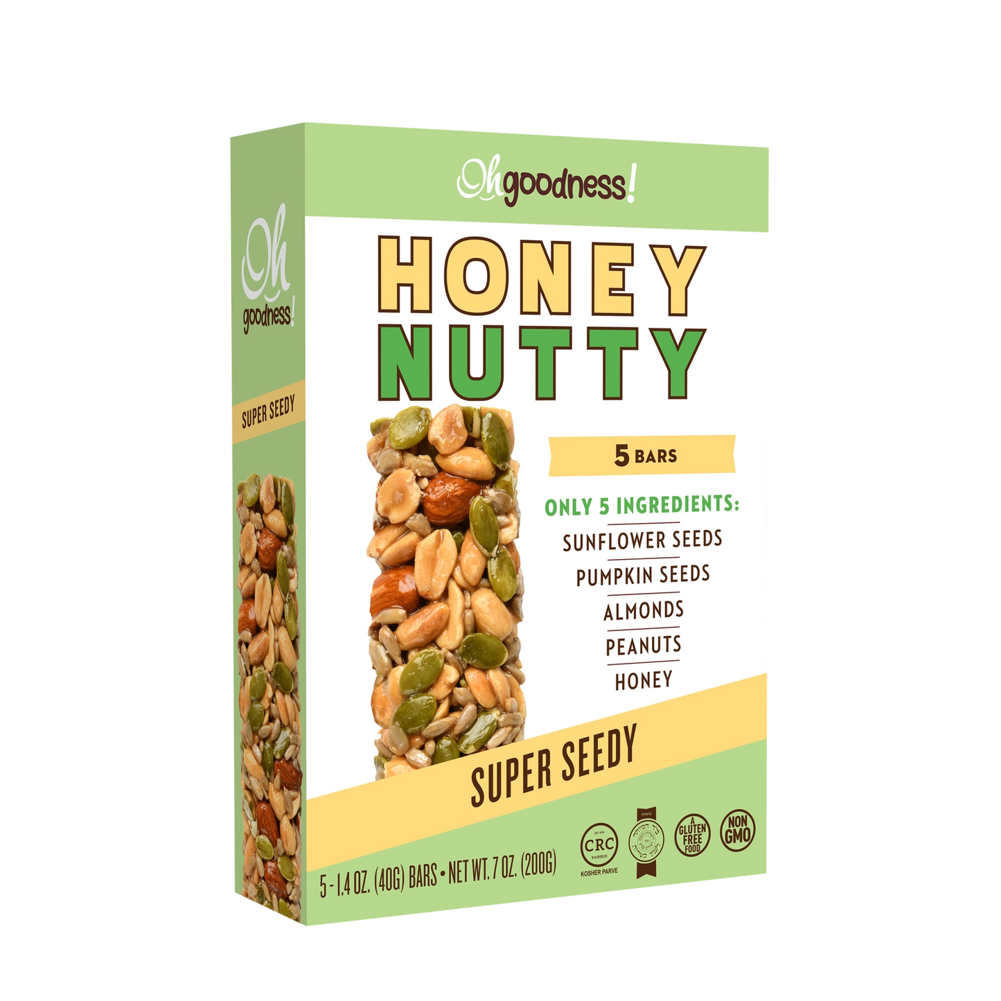 Oh Goodness Honey Nutty Super Seedy Box