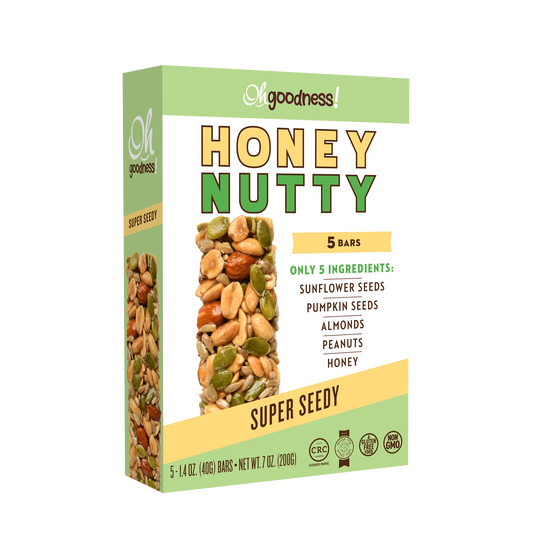 Oh Goodness Honey Nutty Super Seedy Box