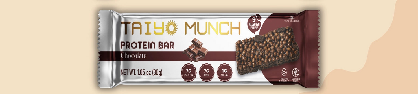 Taiyo Munch | Chocolate Protein Bar